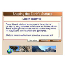 Shaping The Earth's Surface