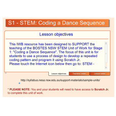 STEM Coding A Dance Sequence