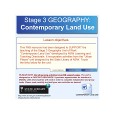 Contemporary Land Use
