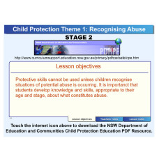 S2 Child Protection Theme 1: Recognising Abuse